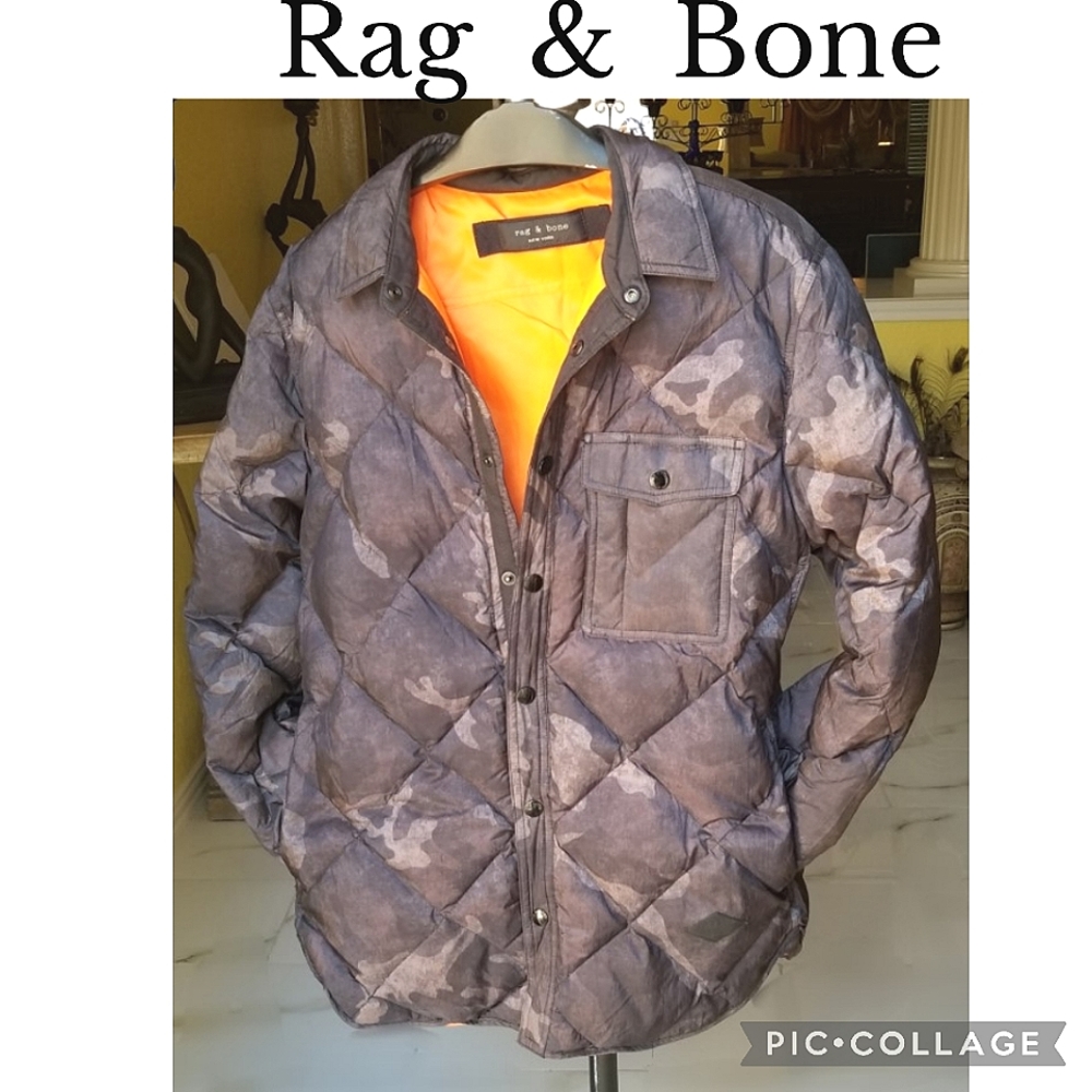 Rag And Bone Quilted Down Filled Jacket - image 1